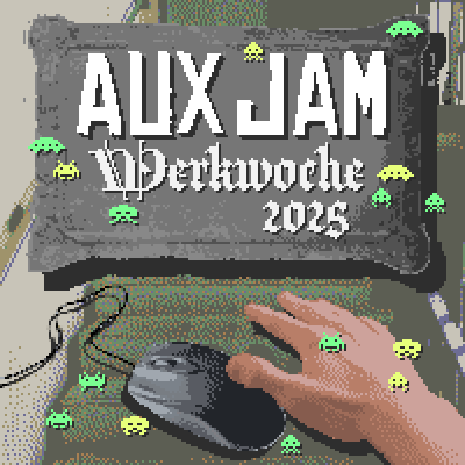 Plakat des AUXJAM